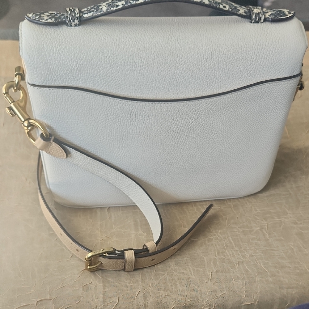 Cassie Crossbody Colorblock With Snakeskin Detail - Picture 4 of 8